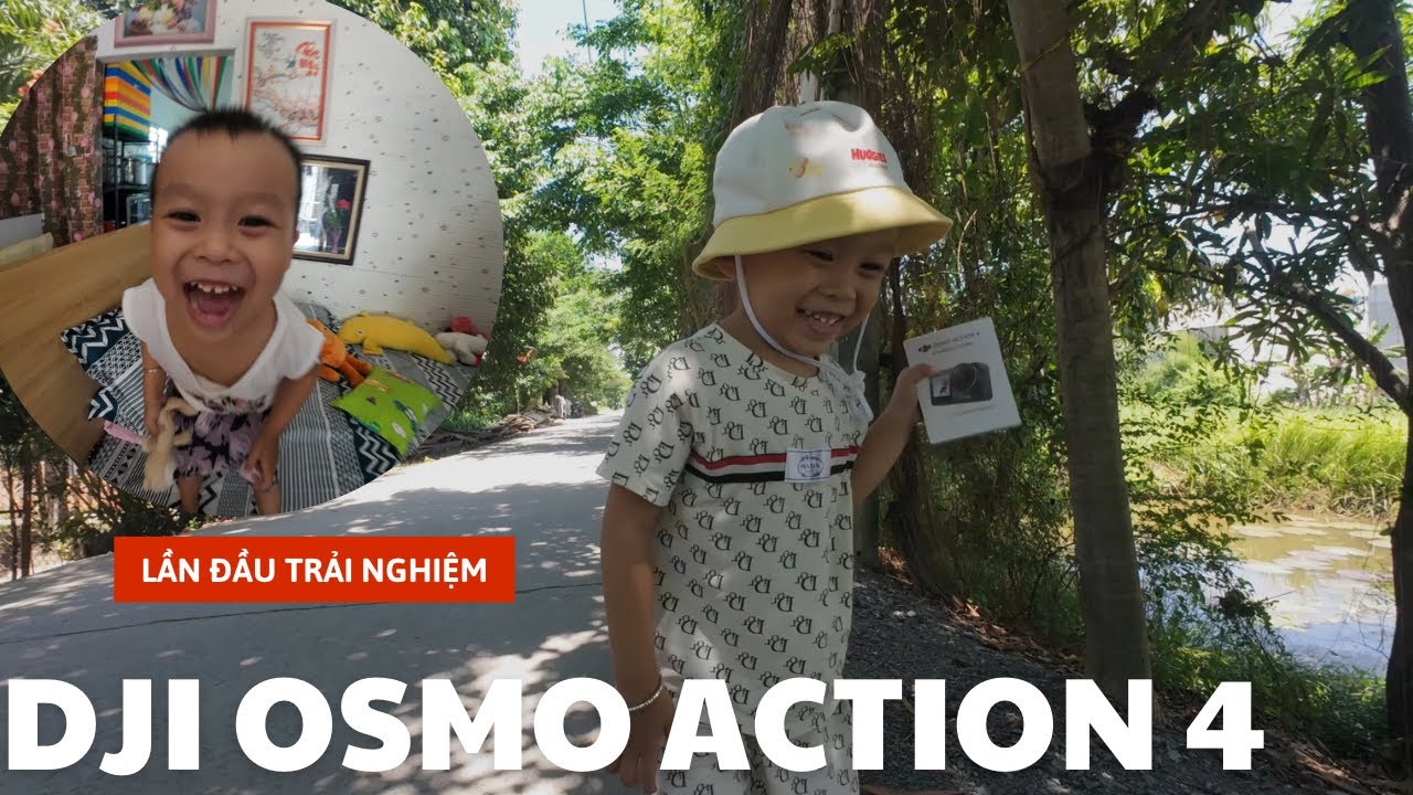 DJI OSMO ACTION 4 - CAMERA HÀNG ĐỘNG - LẦN ĐẦU TIÊN MUA ACTION CAMERA LÀM VLOG ĐỂ TRẢI NGHIỆM 