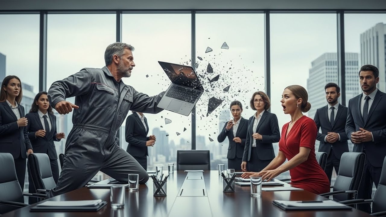 I Just Saved Your Life — The Janitor Who Accidentally Destroyed a CEO’s Laptop and 