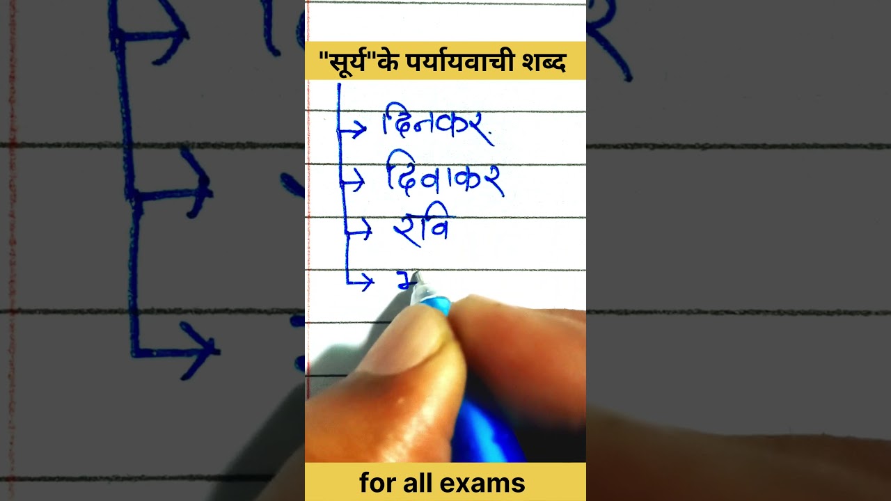 paryayvachi Shabd |39| #shortsfeed #shorts #shortvideo #hindi #englishgrammar #paryayvachi_shabd  |