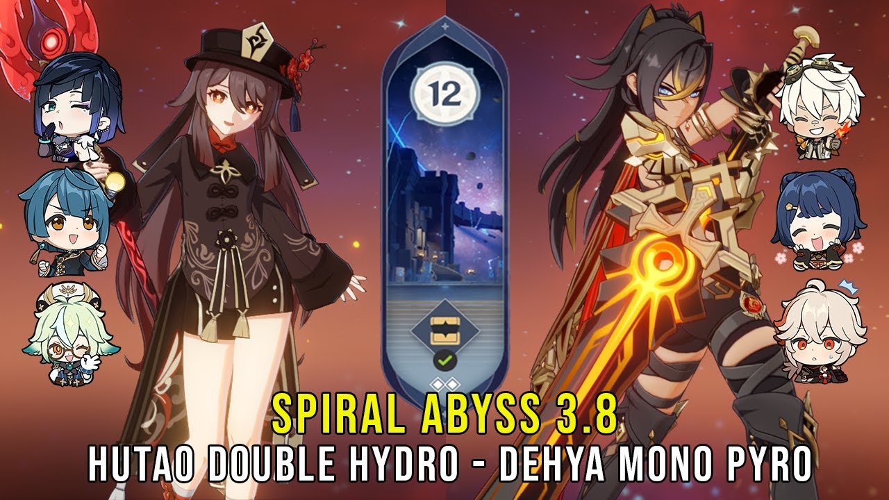 How is Hutao double hydro with Dehya? Now the team got pyro resonance and  Dehya can do some burst dps during Hutao's downtime. Dehya mitigation+SA  helps Hutao onfield, and Hutao can self