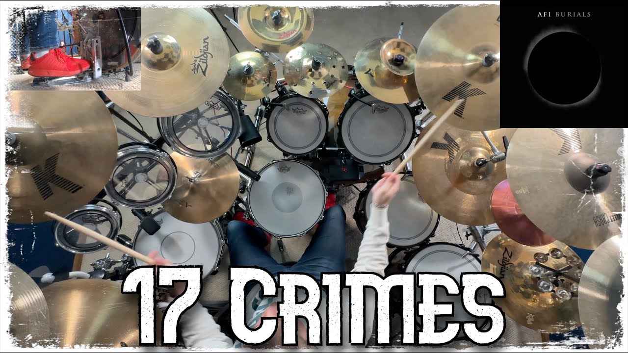 17 Crimes- AFI- Drum Cover
