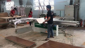 Máy cắt 2 lưỡi Joway P-3200EU cắt ván MDF, LAMINATE, MFC