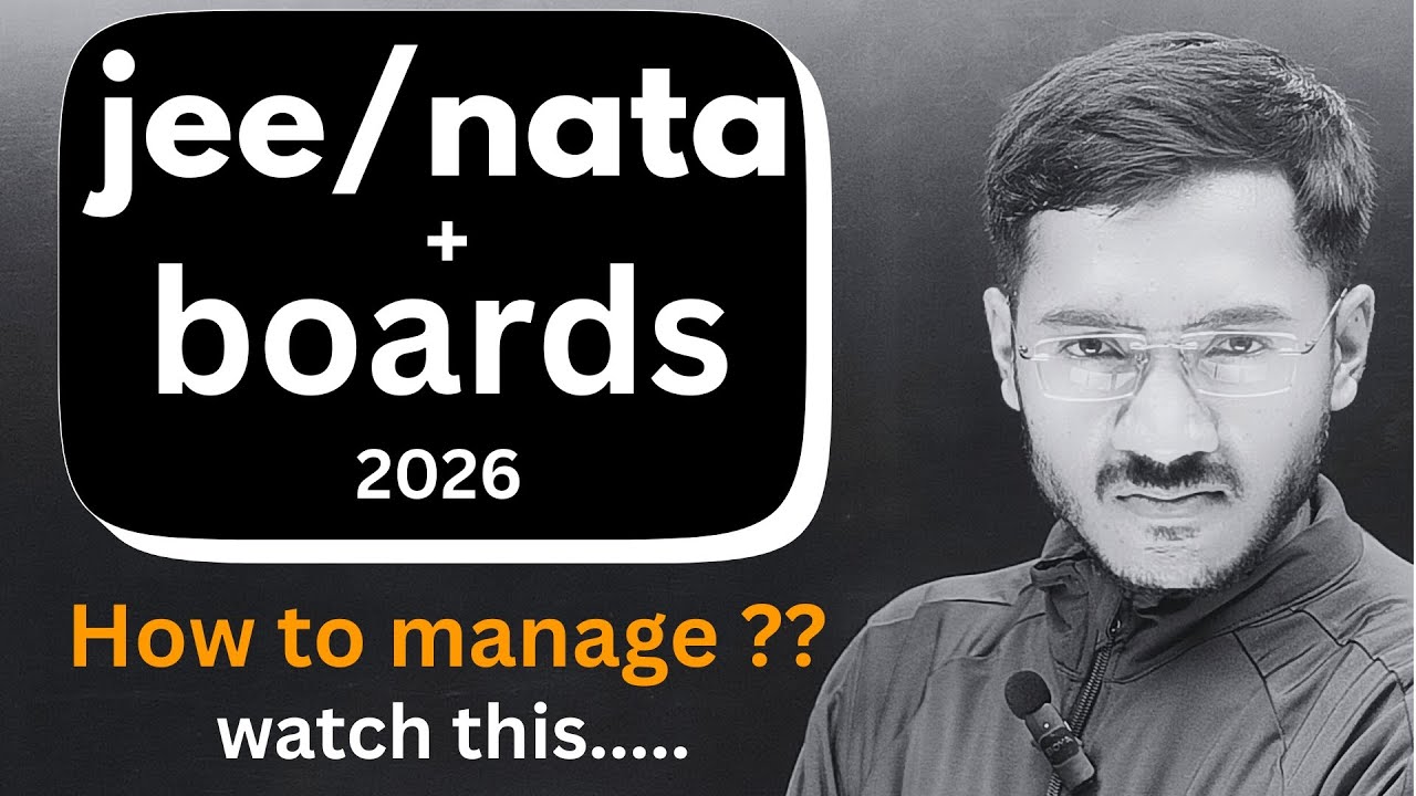 Strategy to Manage JEE/NATA with Boards | By Sachin Prajapat (Bhaiya)