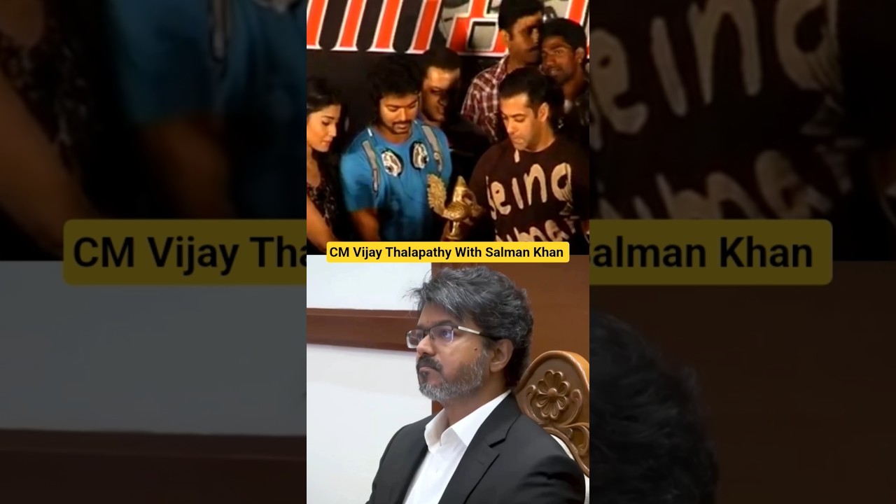 CM Thalapathy Vijay with Salman Khan ! 🔥 TVK Ne Racha Itihas | Tamil Nadu Election Results 2026
