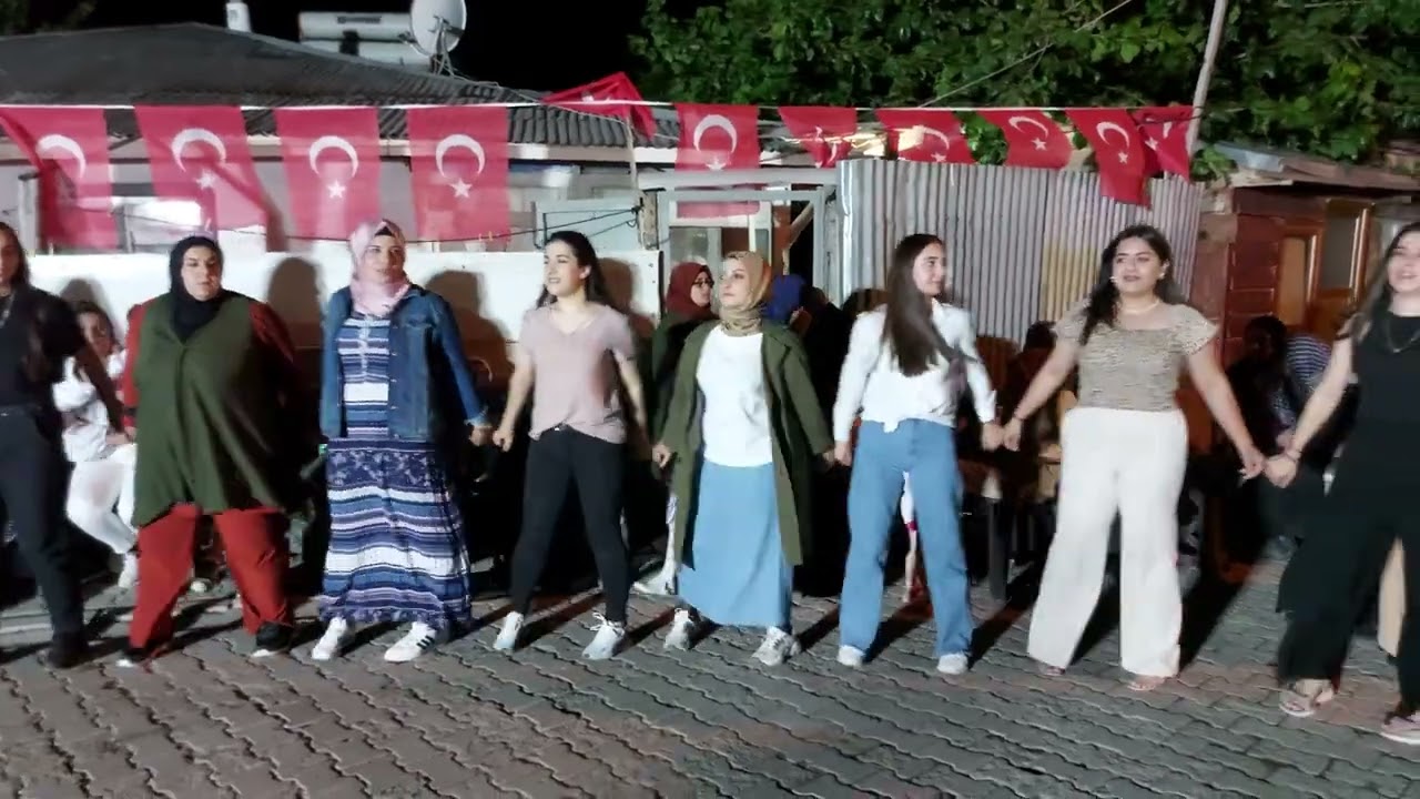 akşar mahallesinde düğüne devam