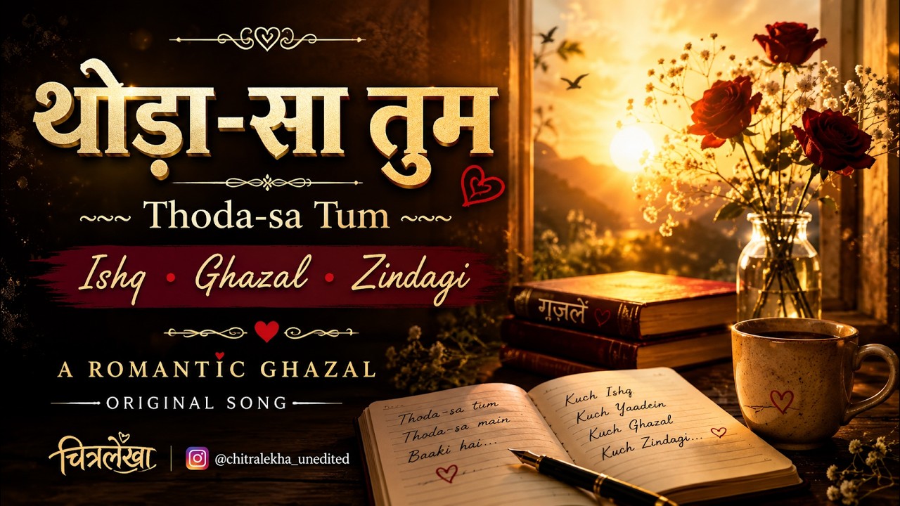 थोड़ा-सा तुम | Thoda Sa Tum | Original Hindi Romantic Ghazal Song | Chitralekha