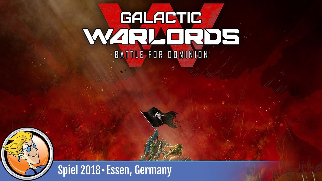 Galactic Warlords: Battle for Dominion — game overview at SPIEL '18