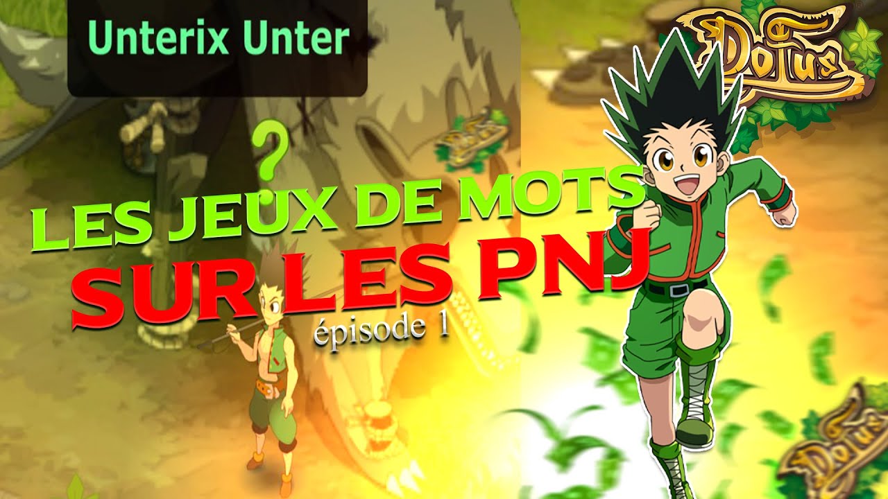 DOFUS - LES JEUX DE MOTS DES PNJ