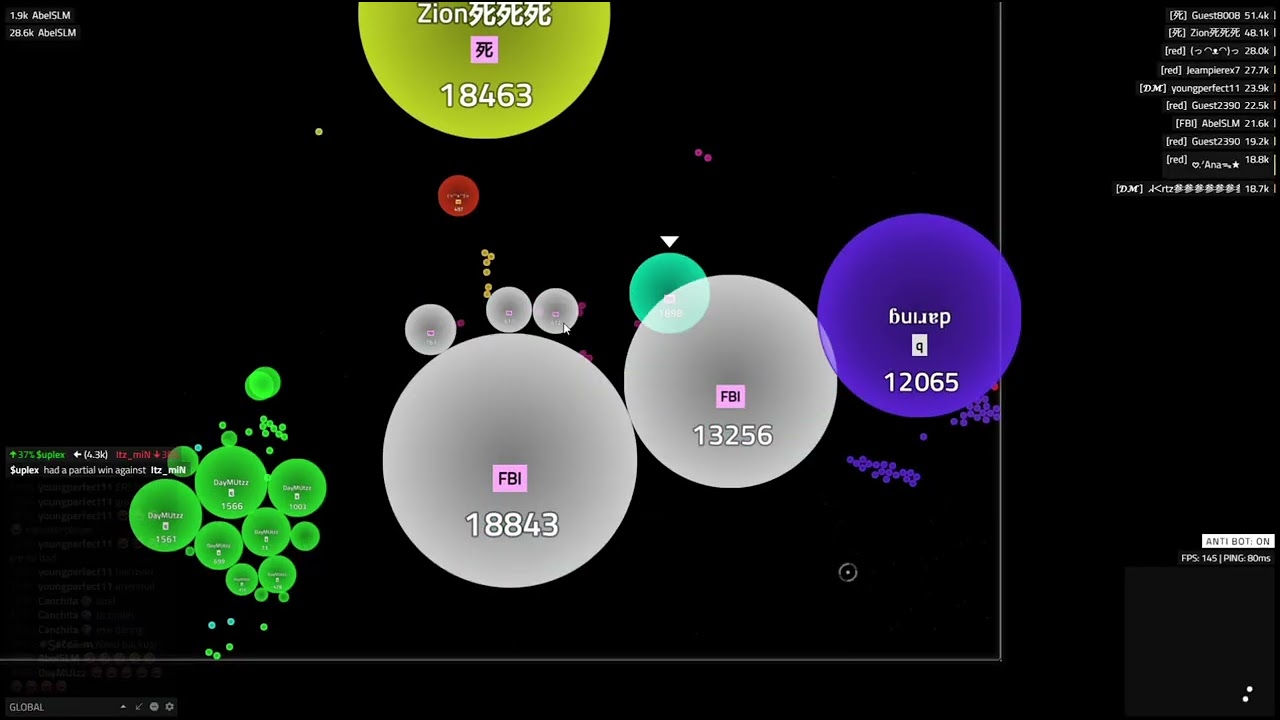 Ryuten ---- Abel SLM 1vs 3(zafiro,canchita,daring)