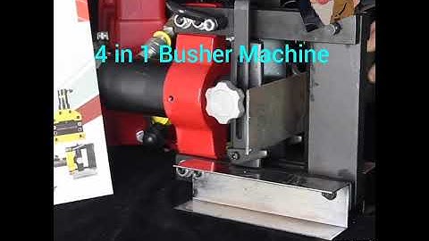 #Hole Punching Cutting Horizontal Vertical Bending 4 in 1 Busbar Machine