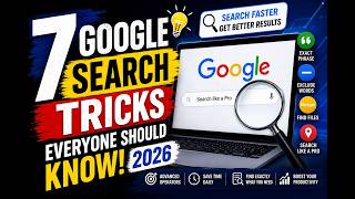 7 Google Search Tricks Everyone Should Know in 2026 | Search Faster & Find Anything