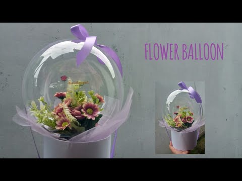 Video: Cara Membuat Karangan Bunga Dari Balon