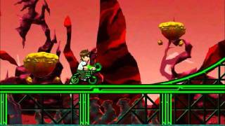 Ben 10 BMX Stunt - Bmx-Games.org screenshot 2