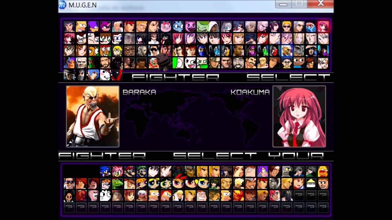 how to add screenpacks to mugen 1.1