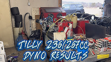 20+HP Tilly 236cc And 30+HP Tilly 267cc Dyno Results