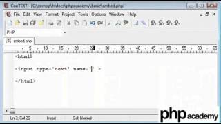 How to Embed PHP Code inside HTML Code [Hindi]