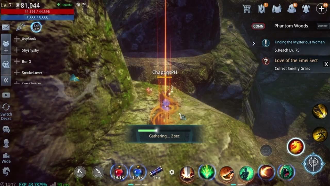 Mir4 Collect Smelly Grass YouTube