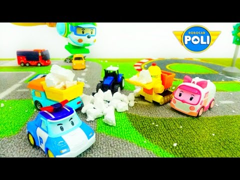 Robocar Poli Toys & Poli Car Toys 로보카폴리 슈팅카 Робокар Поли Мультики про машинки