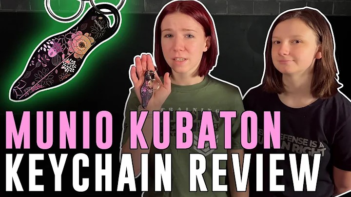 Munio Kubaton Keychain Unboxing, Review, and Munio Vs. Rebel Tactical Pen