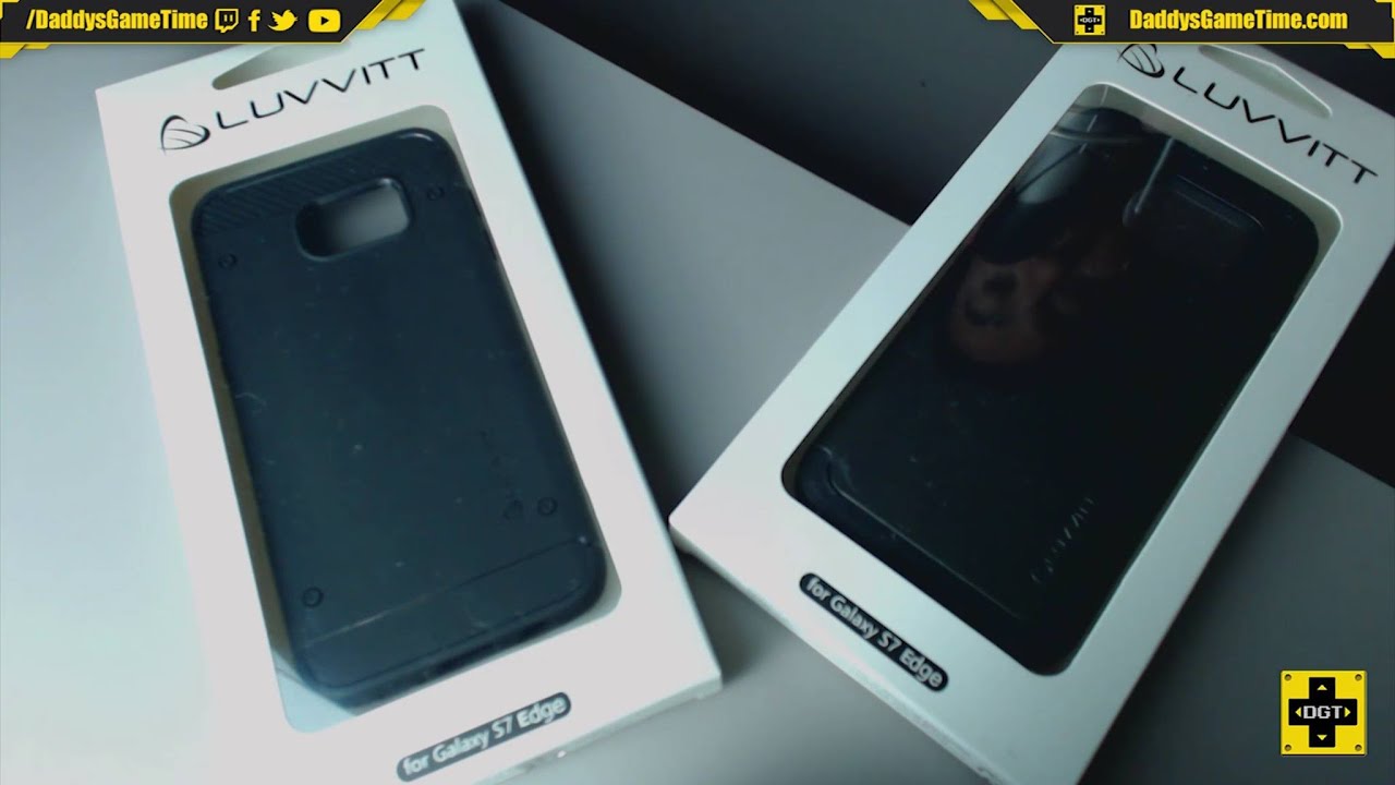 Samsung Galaxy S7 Edge Luvvitt Cases Review (Sleek & Ultra Armor)