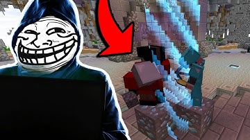 SETTING THE SERVERS WORLD BORDER TO 1 (Minecraft Trolling)