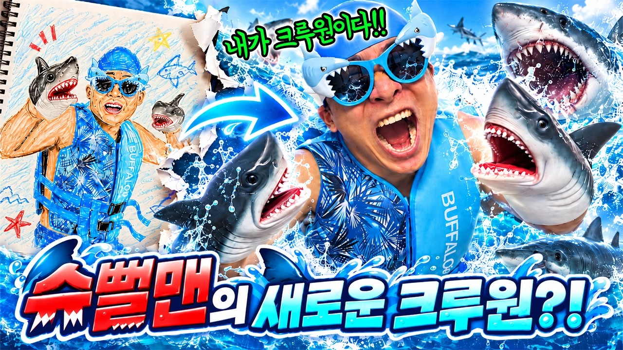 슈뻘맨의 새로운 크루원을 공개합니다! 이름이 뭐라고?!