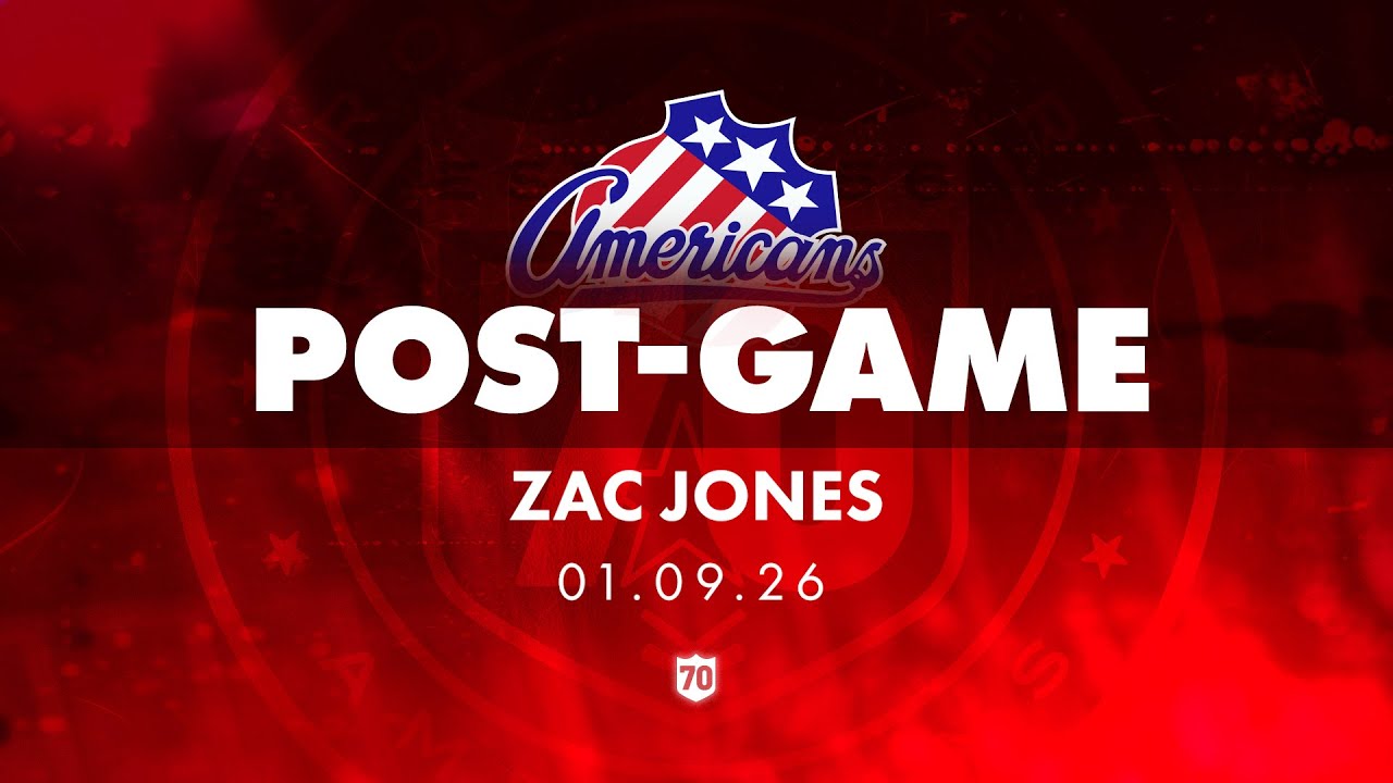 Zac Jones Post Game | 01.09.26