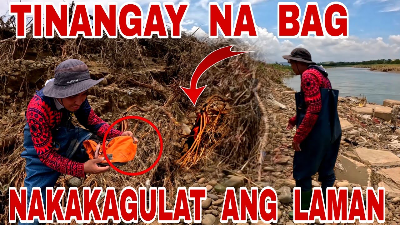 Tinangay Na Bag Sa Tabing Ilog Naglalaman Ng Mga Gold At Mga Alahas?