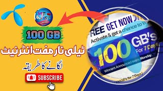 100 GB FREE INTERNET | HOW TO GET FREE TELENOR INTERNET screenshot 3