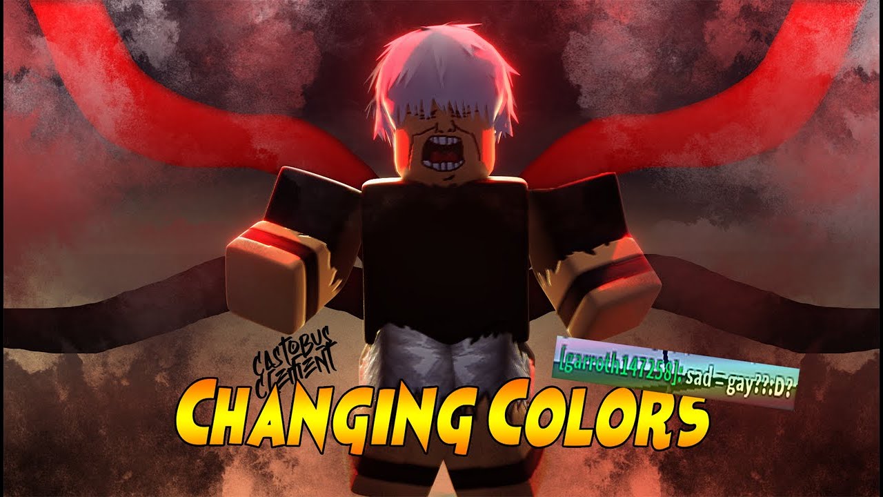 I Changed My Colors On Ro Ghoul And Destroyed 3 Toxic Players - yellow toxic hoodie roblox