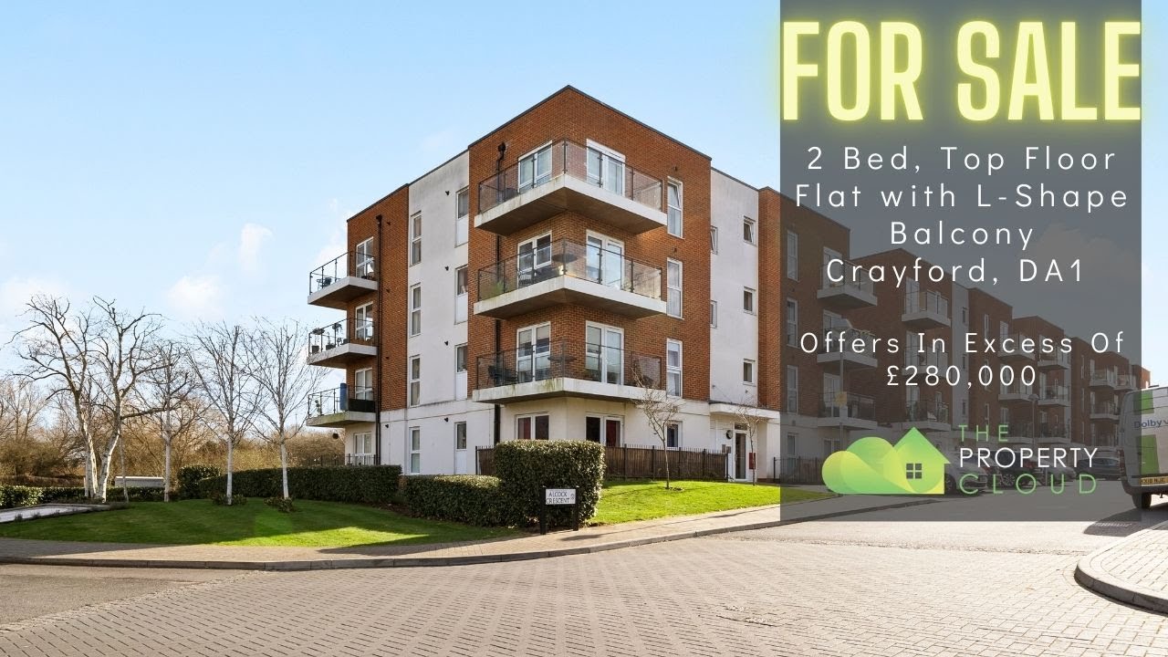 2 Bedroom Flat For Sale Alcock Crescent Crayford Jesse Hurley The Property Cloud YouTube