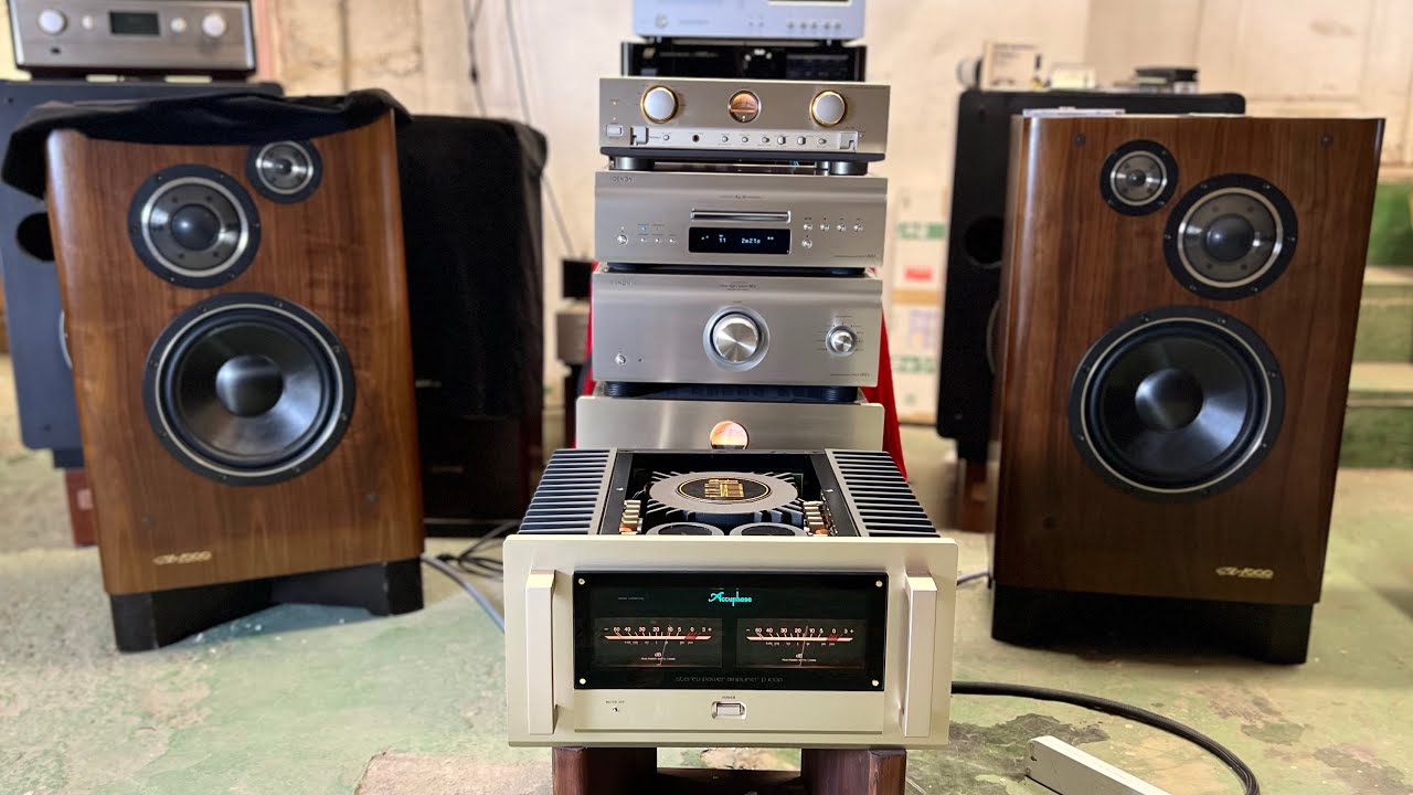 Heavy Duty Audio Victor sx1000 Accuphase p1000 - YouTube