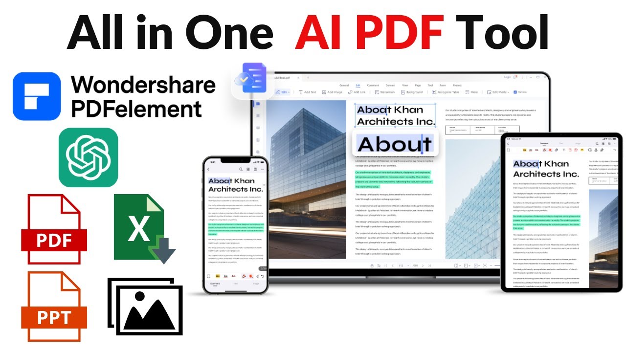 All in One PDF Editor with AI Tool To Chat With PDF | Wondershare ...