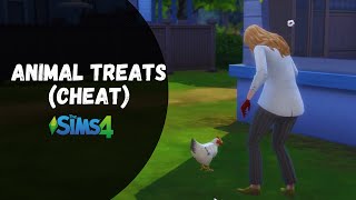How to Get Animal Treats (Cheat) - The Sims 4