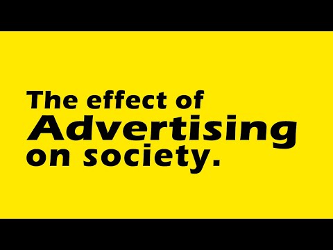 Wat zijn de effecten van reclame op de samenleving?