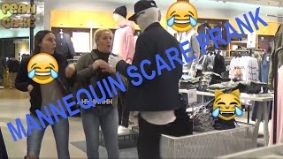 MANNEQUIN- SCARE PRANK (GOT KICKED OUT FROM THE MALL)
