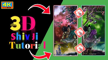 3D 4k Status Editing || Kinemaster Tutorial In Hindi || Mahadev God Editing || Shiv Ji Status Video