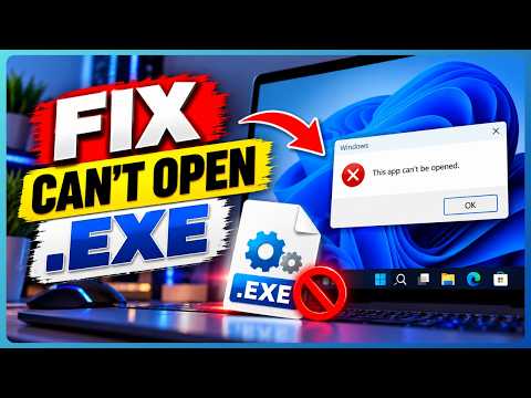 Windows 11で「EXEファイルが開かない」問題を解決する方法（2026年版・1分で解決）