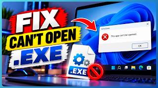 Fix 'EXE Files Not Opening' in Windows 11 ( 2026 - 1 Minute Fix )