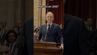 MACRON RUNS FOR ELECTION AGAIN 😂🗳️ #macron #2027 #election #humor #old #retirement