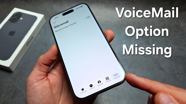 FIX - VoiceMail Option Missing & Can't Setup Voicemail on iPhone 17 , 17 Pro & iPhone AIR