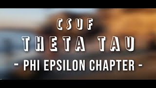 CSUF Theta Tau- Fall 2020 Rush
