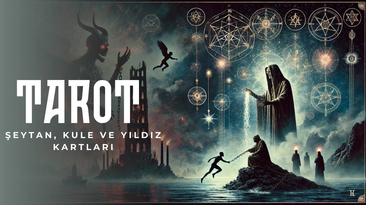 Tarot’taki Şeytan, Kule ve Yıldız Kartlarının Ezoterik Yorumu