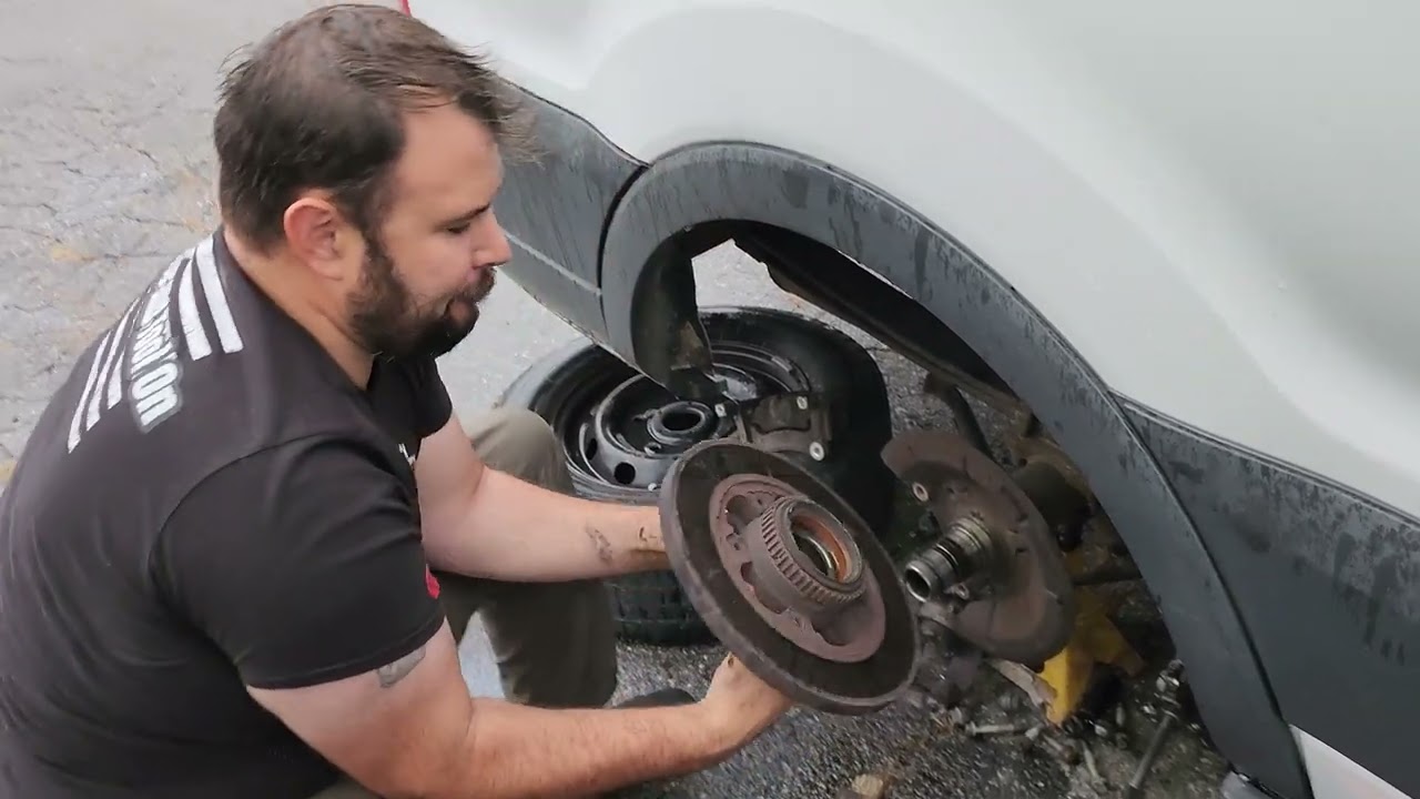 Замена тонового кольца Ford Transit 