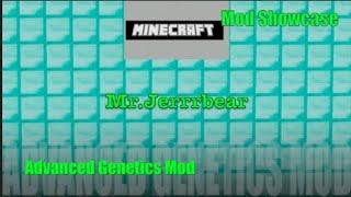 Minecraft | Advanced Genetics Mod( Splice Your Genes With Other Mobs!) | Mod Showcase 1.7.10