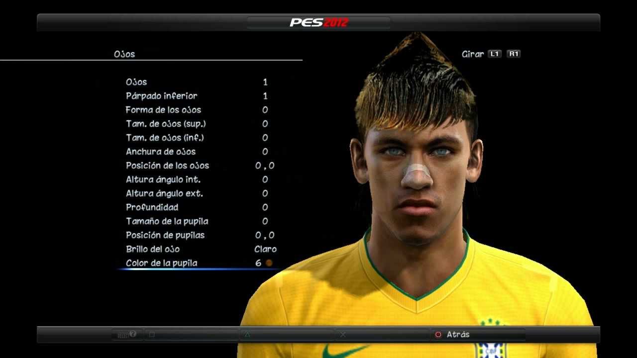 PES 2012 NEYMAR LAST HAIR