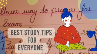 HOW TO STUDY EFFECTIVELY: SIMPLE EXAM TIPS ||How to study effectively?
