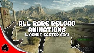 All Discovered Rare Reloads + Donut Easter Egg! - Battlefield Hardline