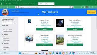 Web Project Task 16 | Program the seller’s store using product sorting and pagination Wealth