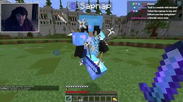 Fruitberries puts Sapnap in a wheelchair EZ Clap